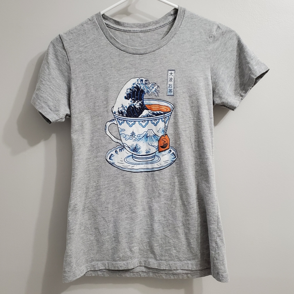 Japanese Tsunami Tea Cup